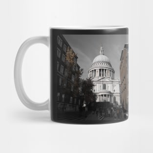 St Paul’s Cathedral and people from different walks of life II Mug